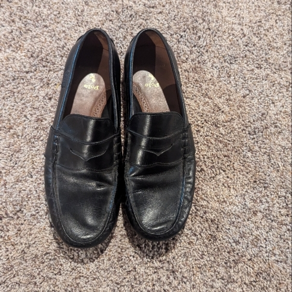 Men's Polo Ralph Lauren Black Loafers